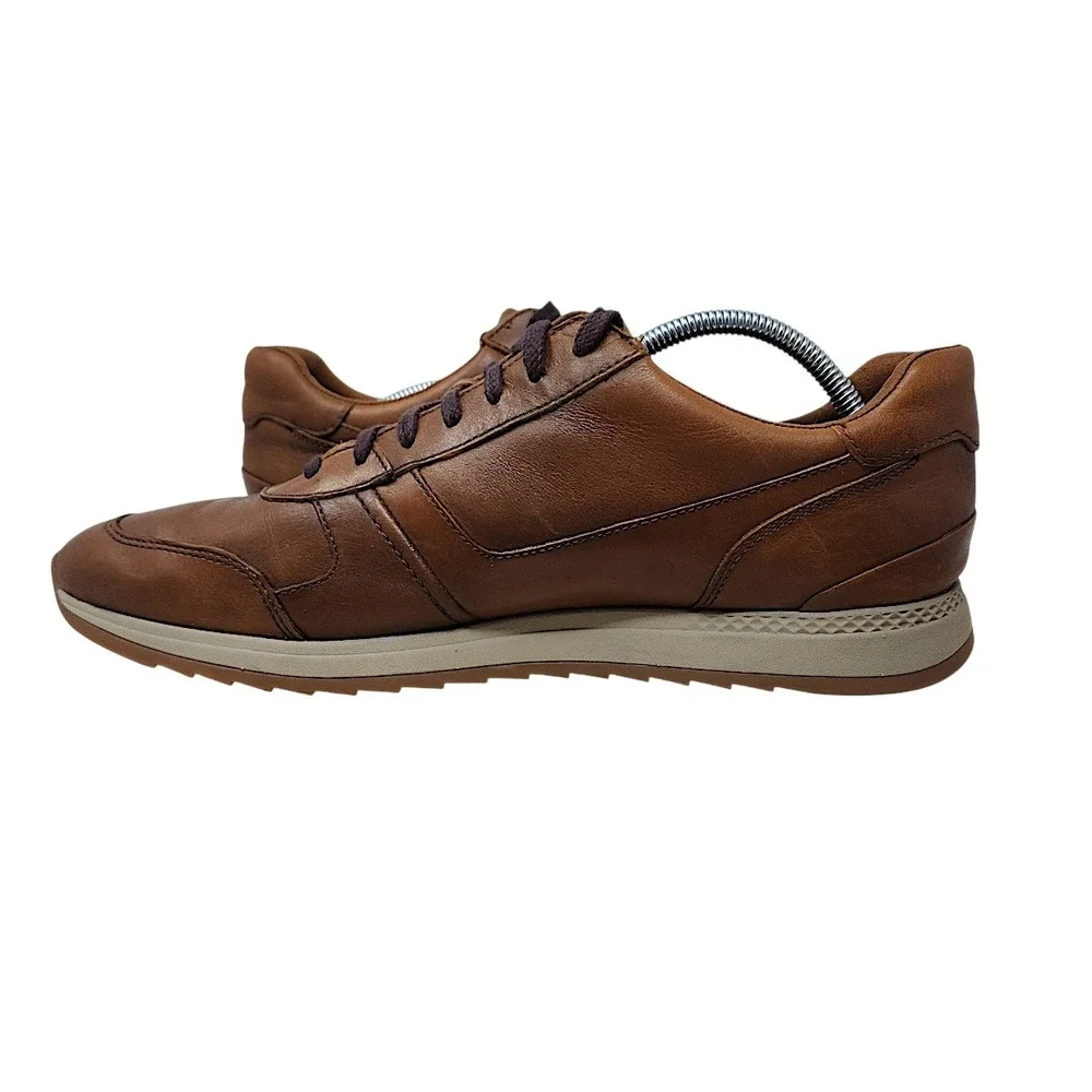 Timberland Sneakers 11 Mens Oxford Aerocore Brown Leather A23EV Low Top Shoes